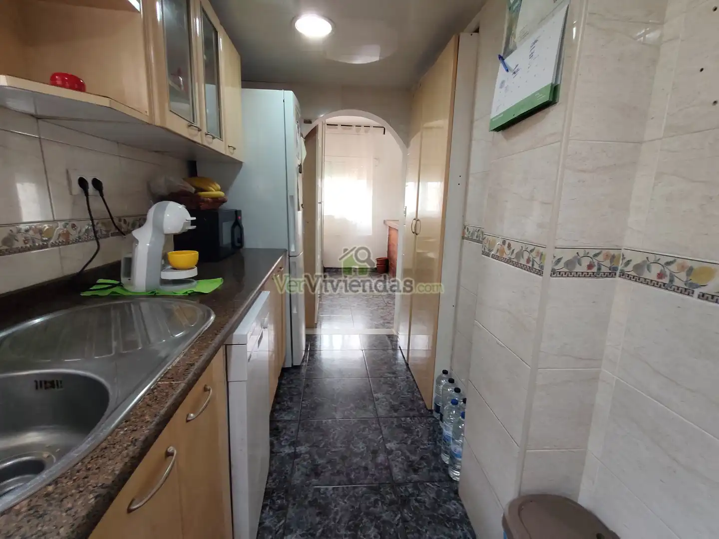 Cuina de Casa o xalet en venda en Vallirana amb Calefacció, Jardí privat i Terrassa