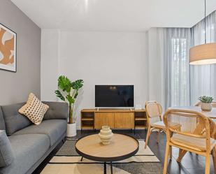 Sala d'estar de Apartament per a compartir en  Barcelona Capital amb Aire condicionat i Terrassa