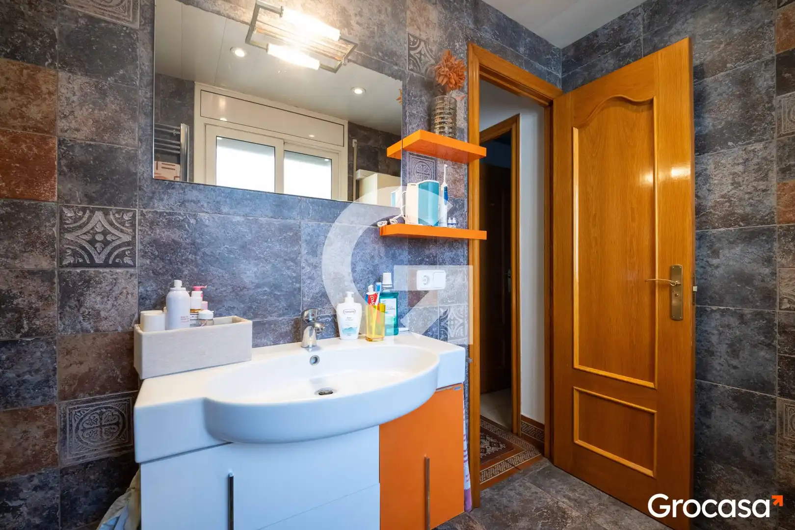 Baño de Dúplex en venta en Granollers con Calefacción, Terraza y Amueblado