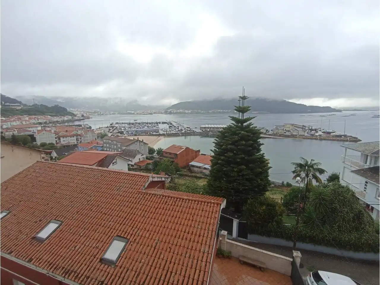Vista exterior de Piso en venta en Muros con Amueblado y Alarma