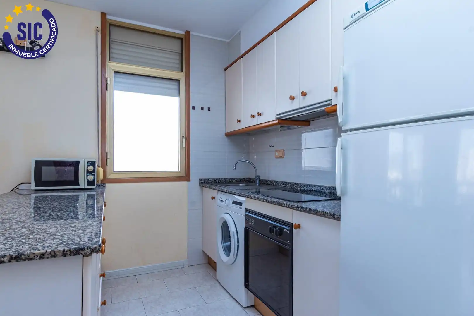Cuina de Apartament en venda en Peñíscola / Peníscola amb Terrassa, Moblat i Piscina comunitària