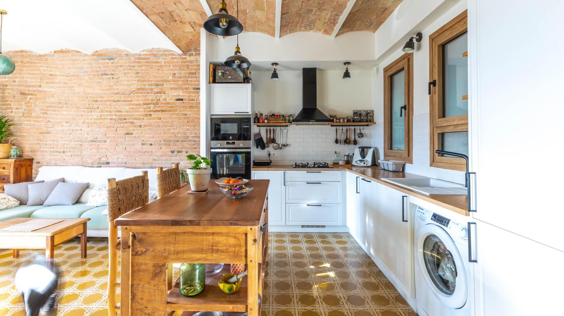 Cuina de Pis en venda en  Barcelona Capital amb Calefacció i Balcó