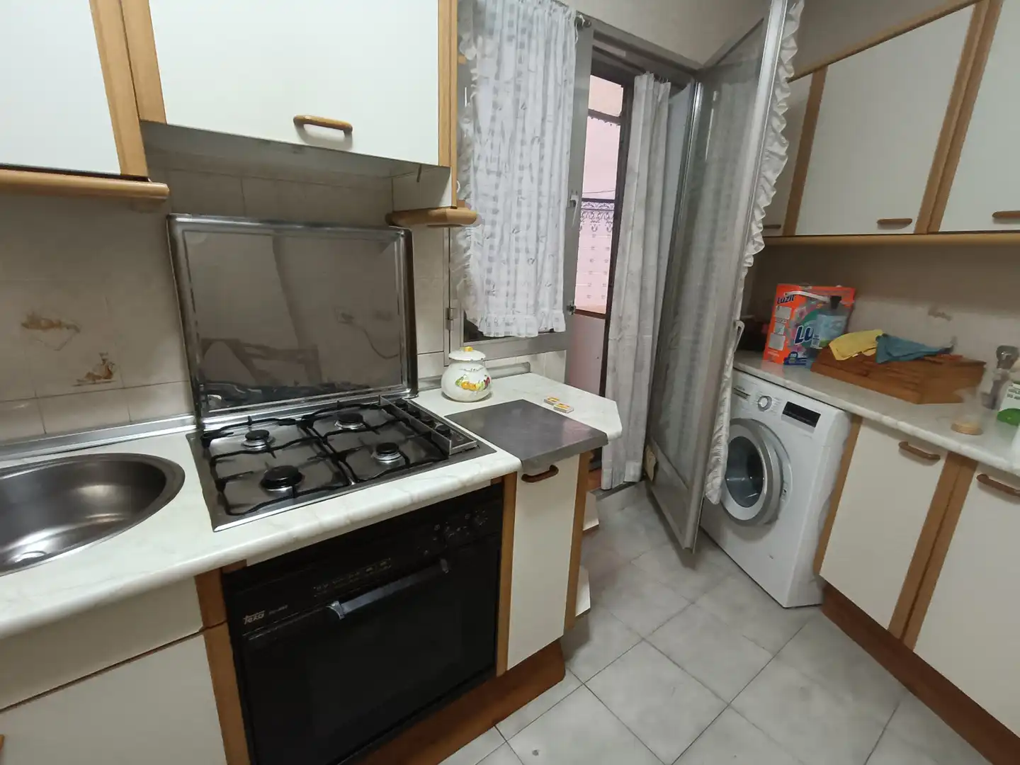 Kitchen of Flat for sale in Ciudad Real  with Heating, Terrace and Balcony