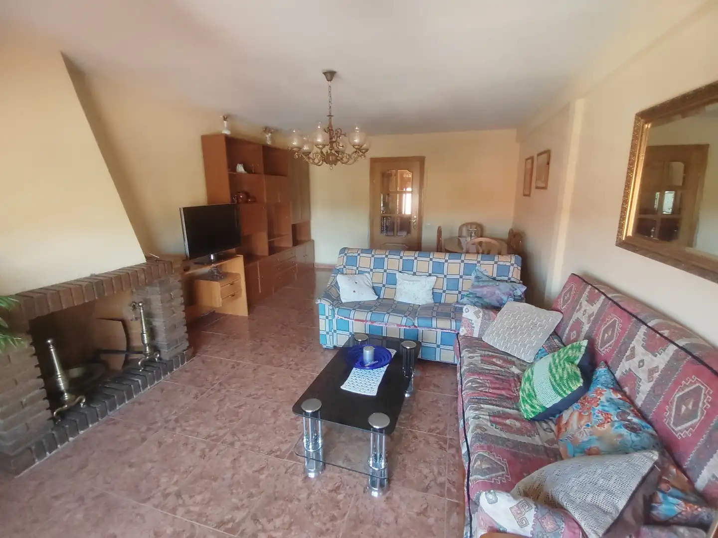 Wohnzimmer von Wohnung zum Verkauf in Cercedilla mit Heizung, Terrasse und Abstellraum