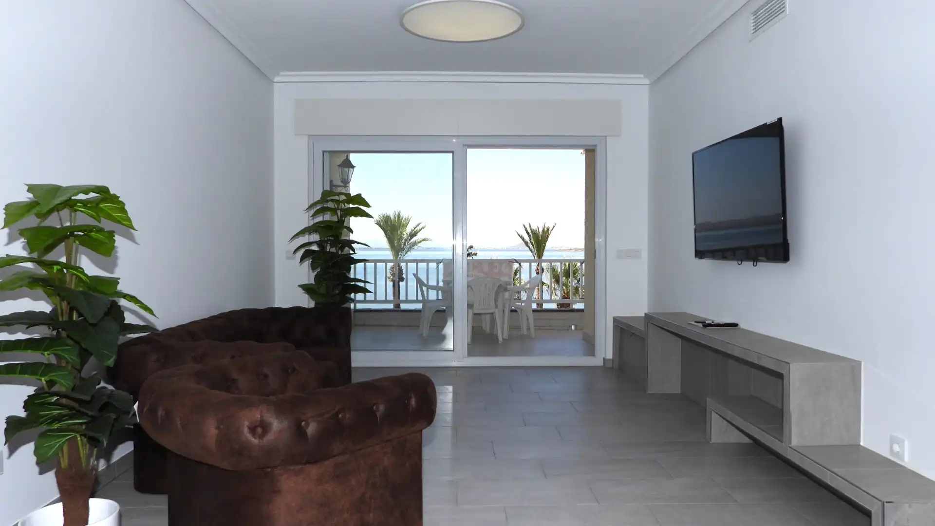 Living room of Flat for sale in La Manga del Mar Menor  with Air Conditioner, Heating and Terrace