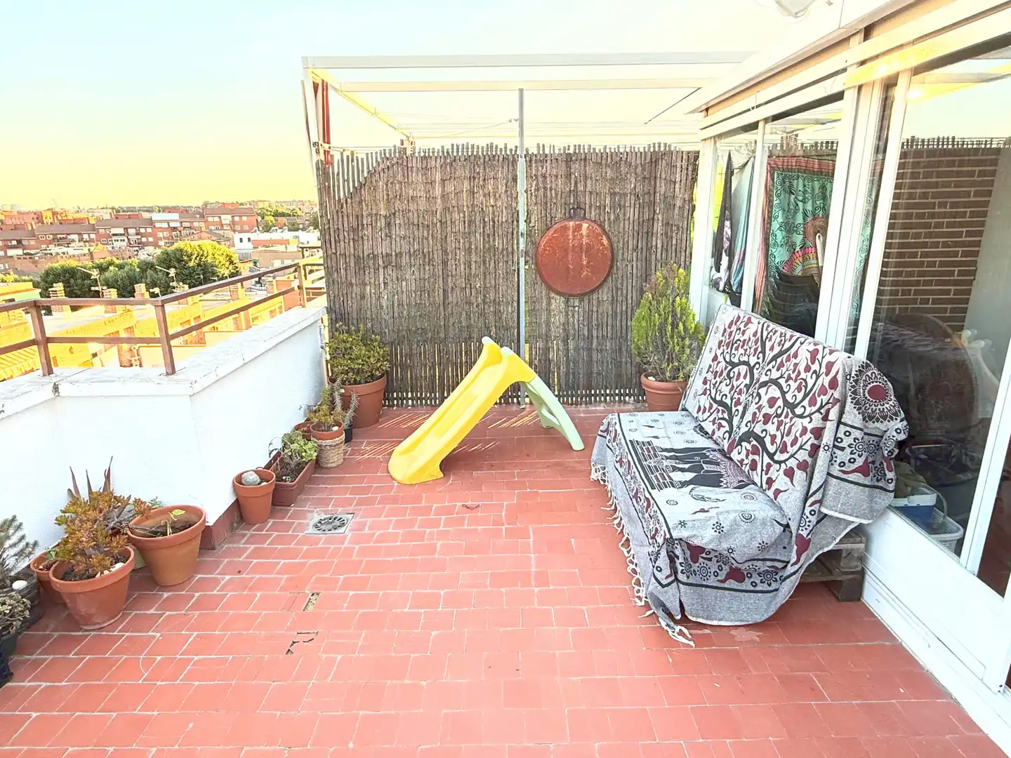Terrasse von Wohnung zum Verkauf in San Sebastián de los Reyes mit Heizung, Terrasse und Abstellraum