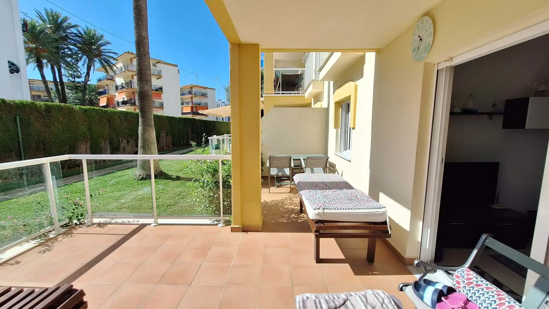 Terraza de Piso en venta en Dénia con Aire acondicionado, Terraza y Piscina