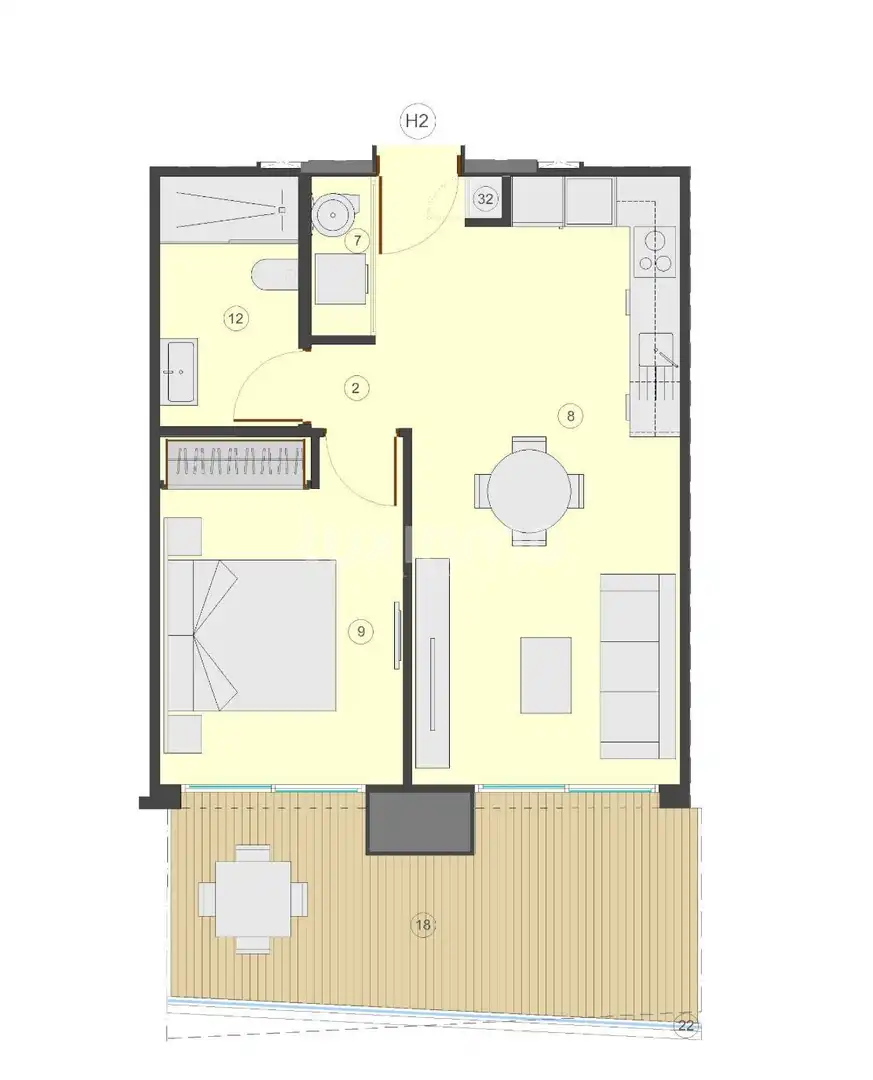 Flat with pool for sale in Zona Levante - Playa Fossa, imagen 30