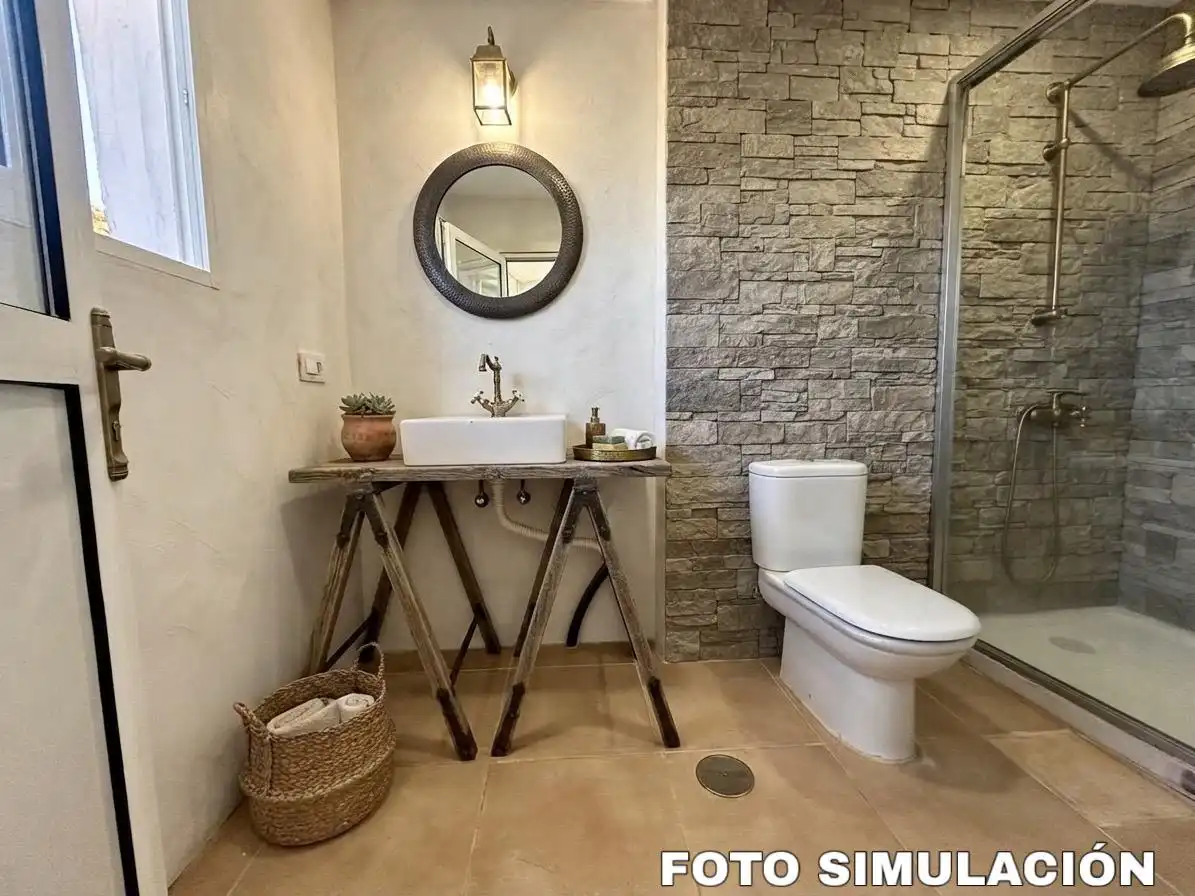 Bany de Finca rústica en venda en Santa Brígida amb Rentadora