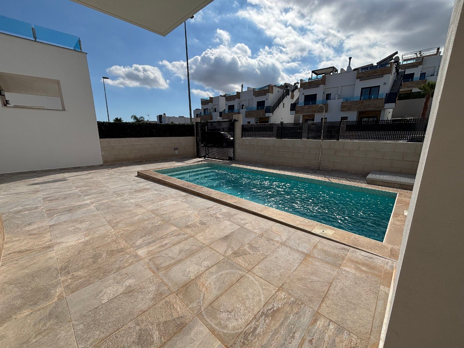 Swimming pool of House or chalet for sale in Polop  with Air Conditioner, Heating and Terrace