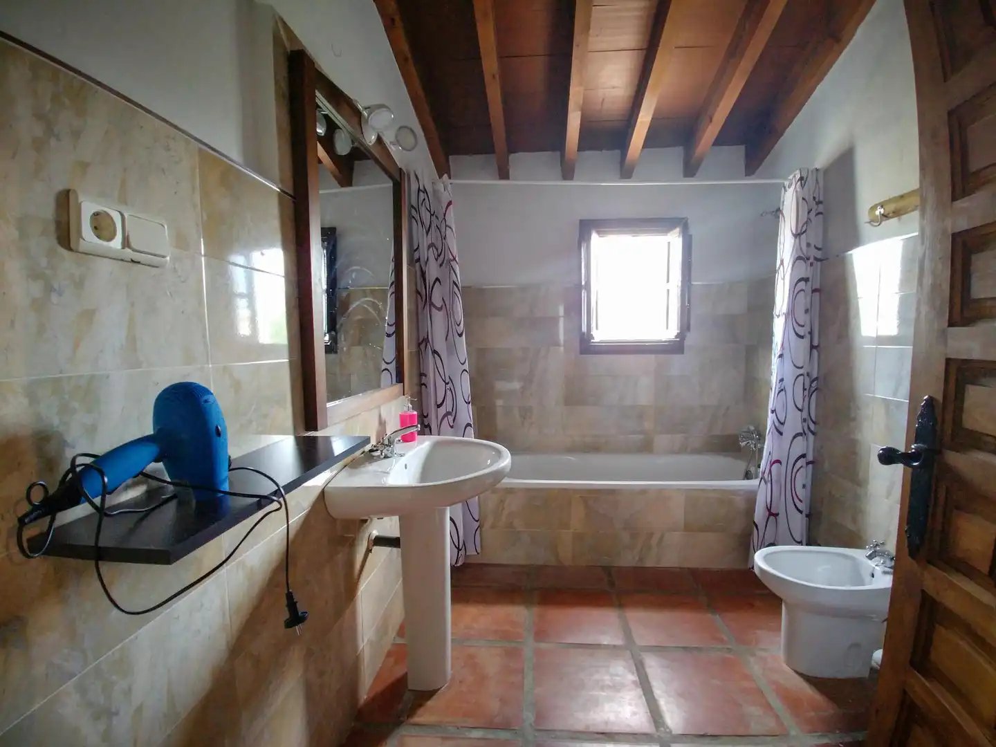 Baño de Finca rústica en venta en Almogía con Aire acondicionado, Terraza y Piscina