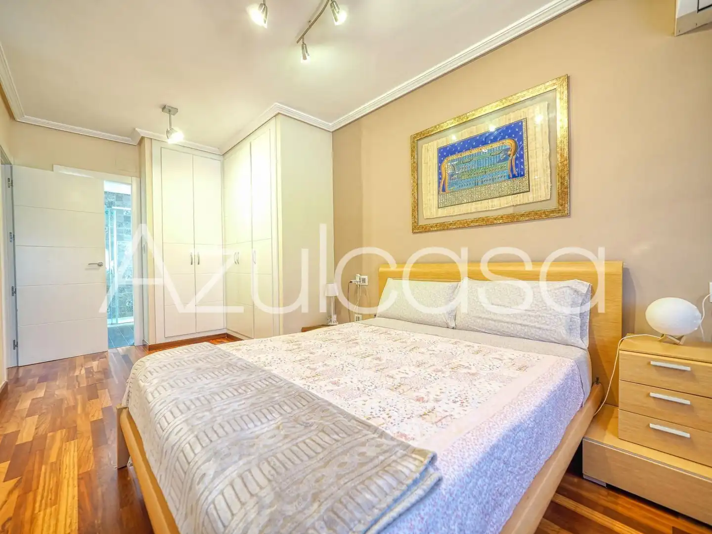 Bedroom of Houses for sale in Mutxamel  with Air Conditioner, Heating and Terrace