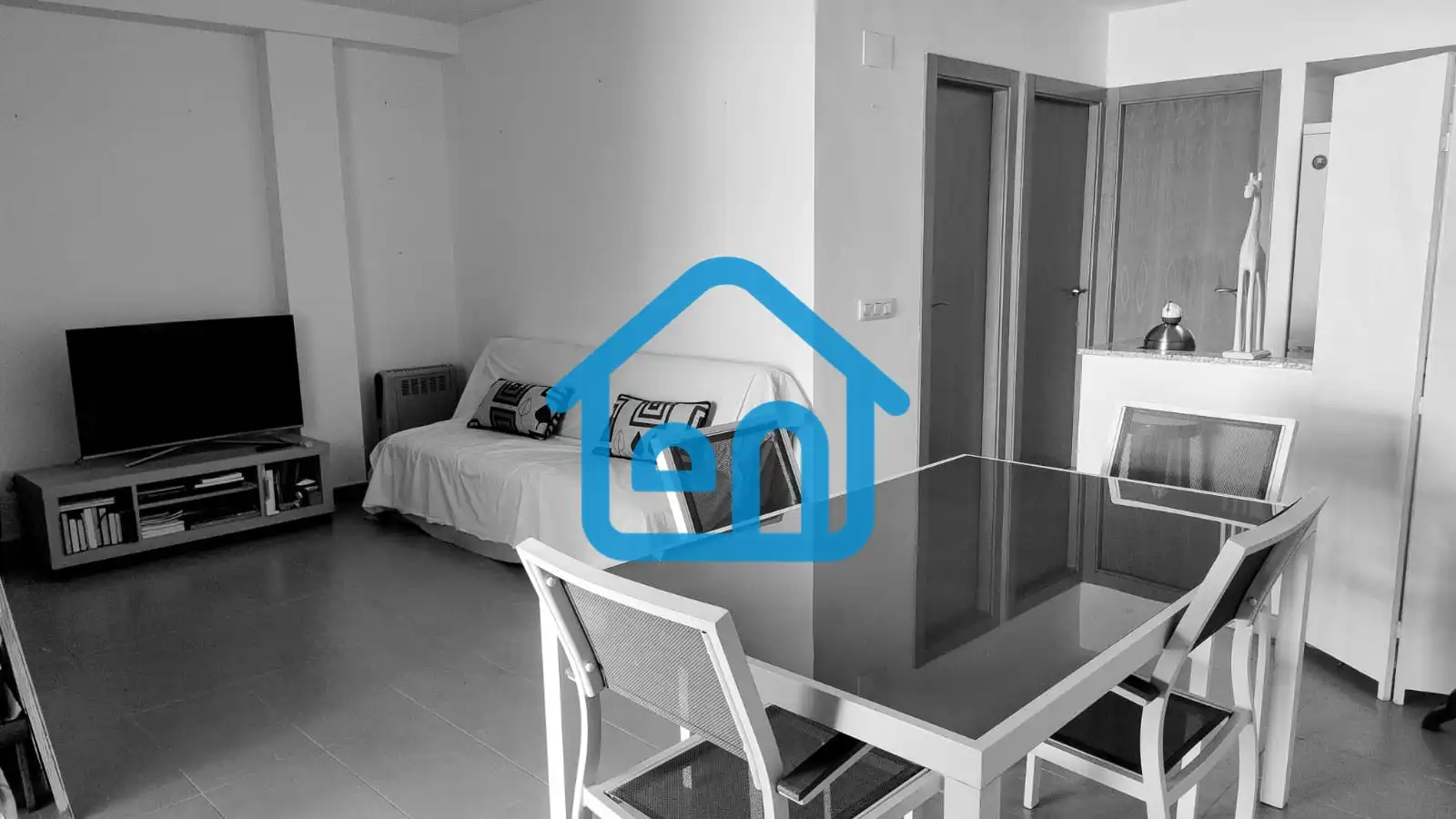 Sala d'estar de Apartament en venda en Sot de Chera amb Calefacció, Terrassa i Traster