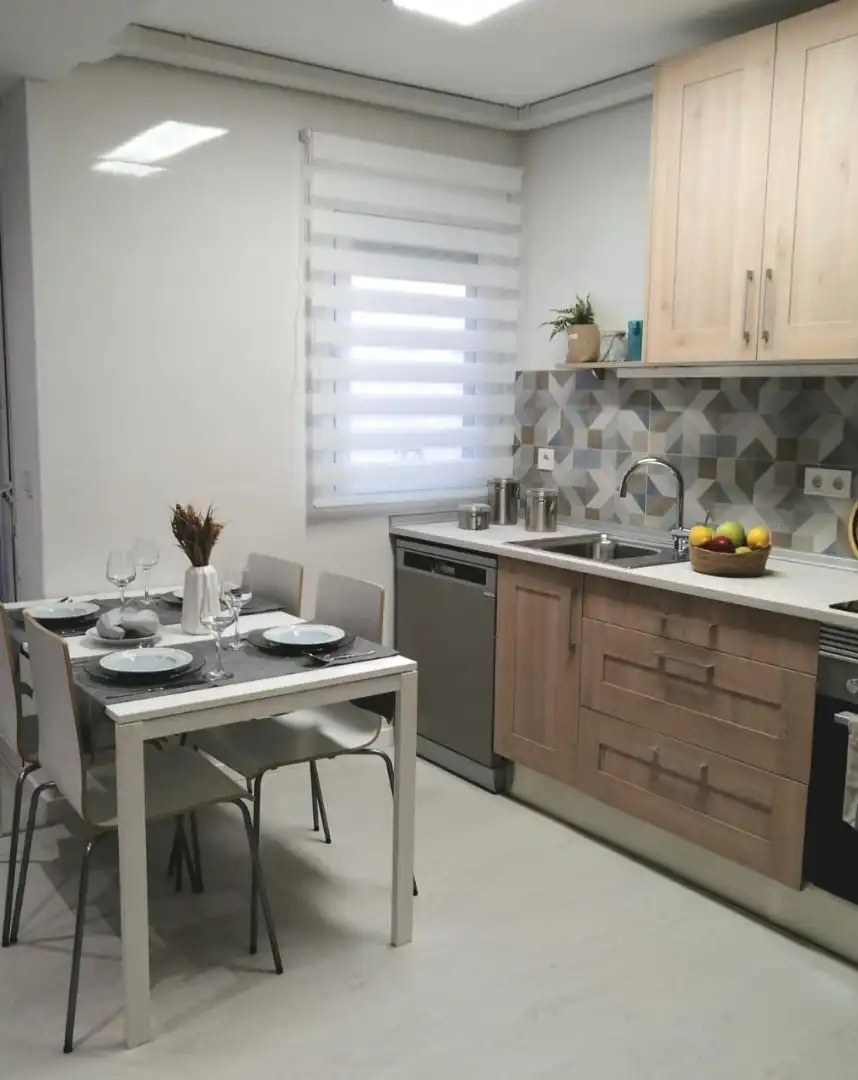 Cocina de Dúplex en venta en Galapagar con Trastero, Amueblado y Horno