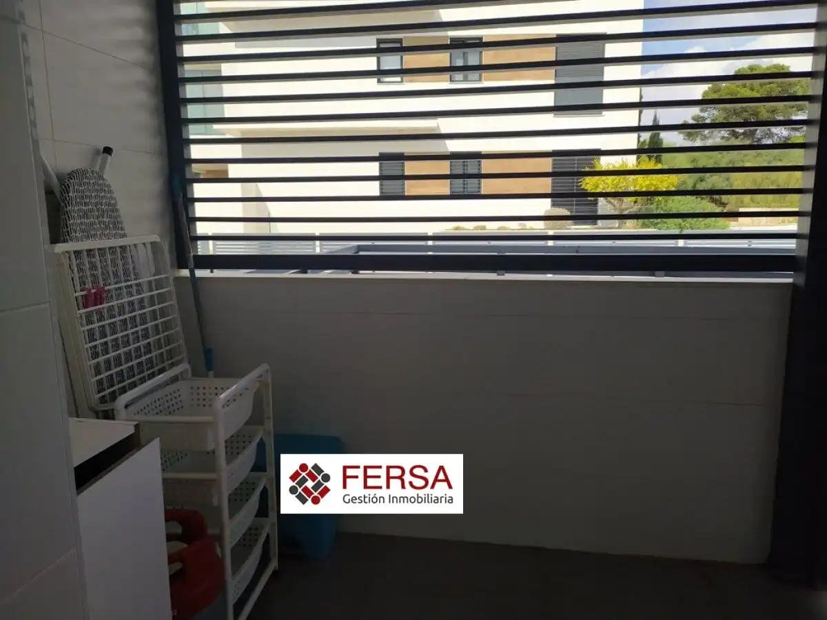 Terrasse von Wohnung zur Miete in El Puerto de Santa María mit Klimaanlage, Heizung und Privatgarten