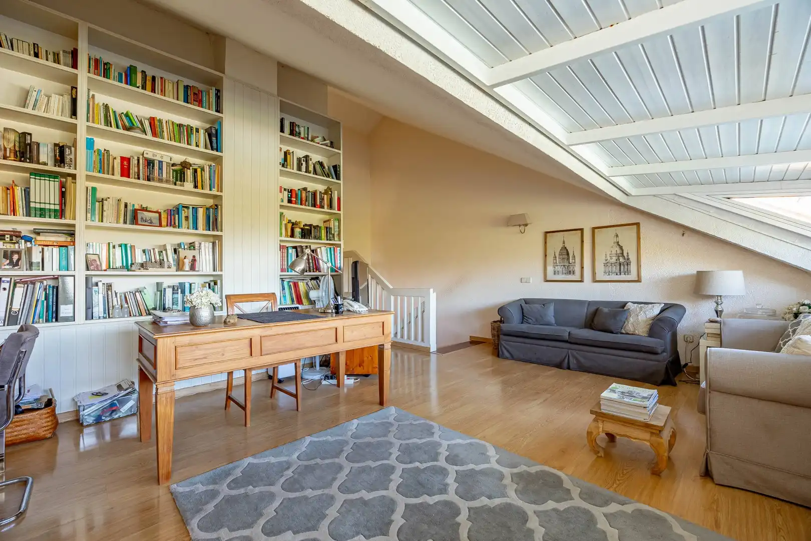 Sala de estar de Casa o chalet en venta en Santa Brígida con Calefacción, Jardín privado y Terraza