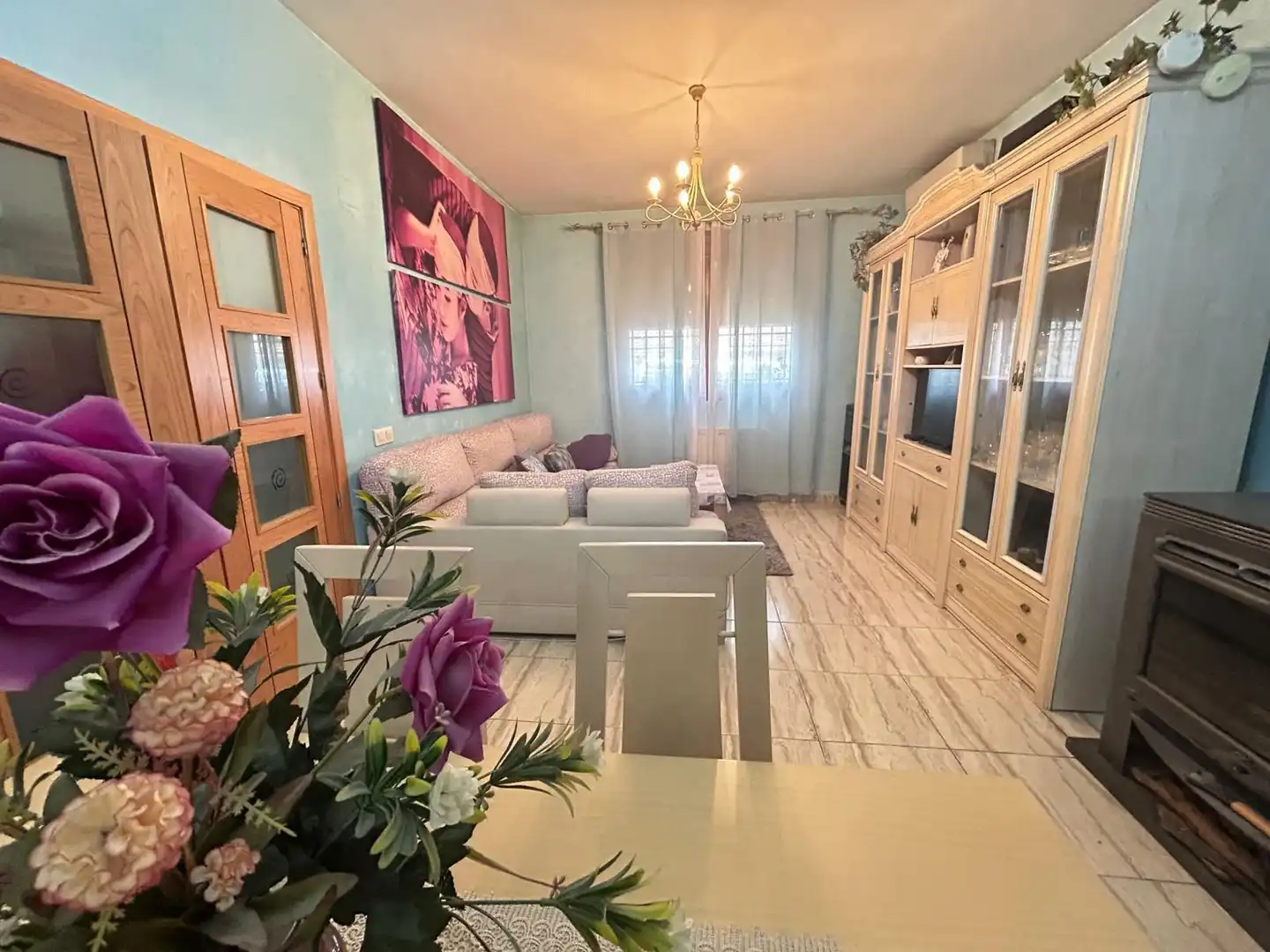 Sala d'estar de Casa adosada en venda en Ciempozuelos amb Aire condicionat, Calefacció i Terrassa