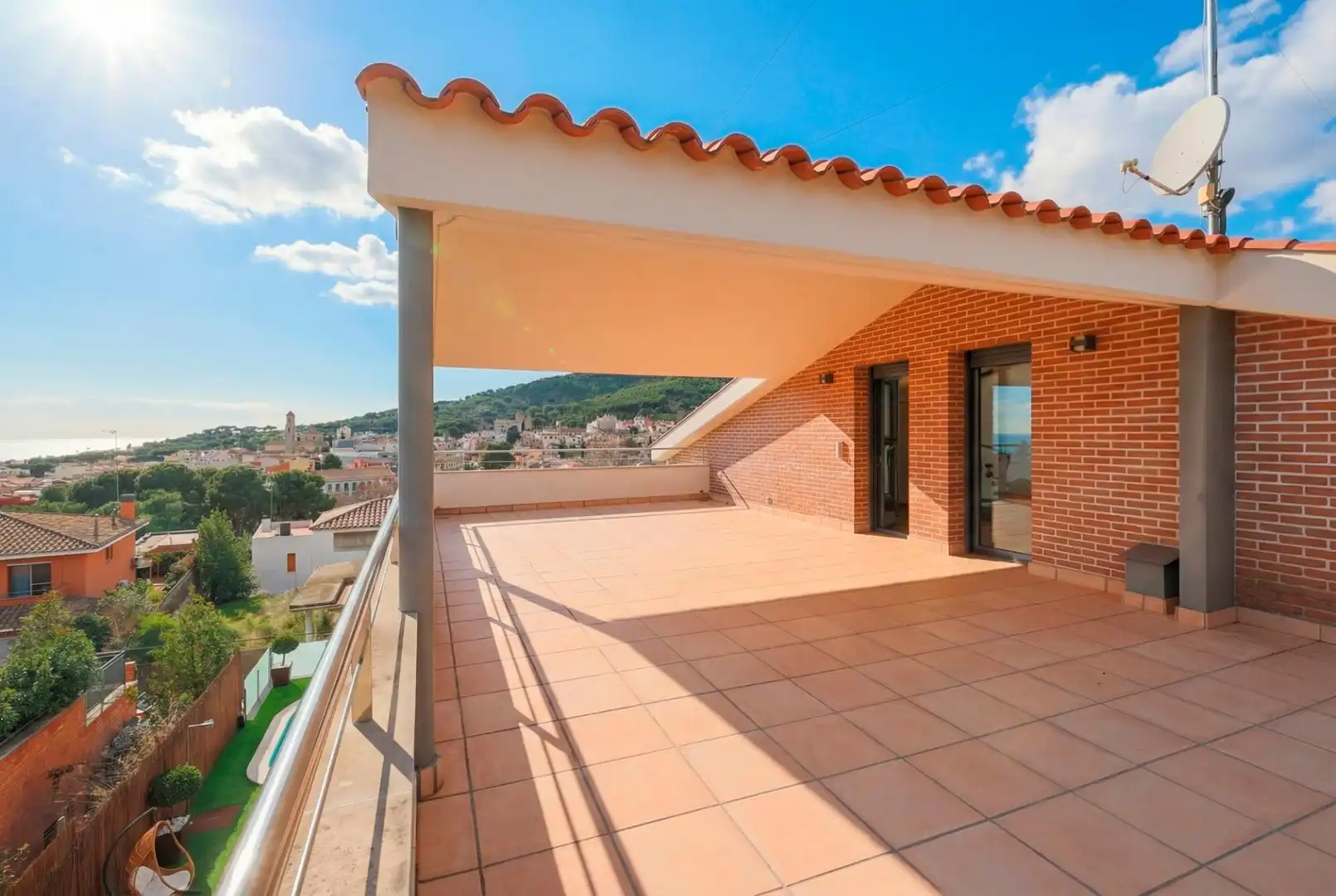 Terraza de Casa o chalet en venta en Vilassar de Dalt con Aire acondicionado, Calefacción y Jardín privado