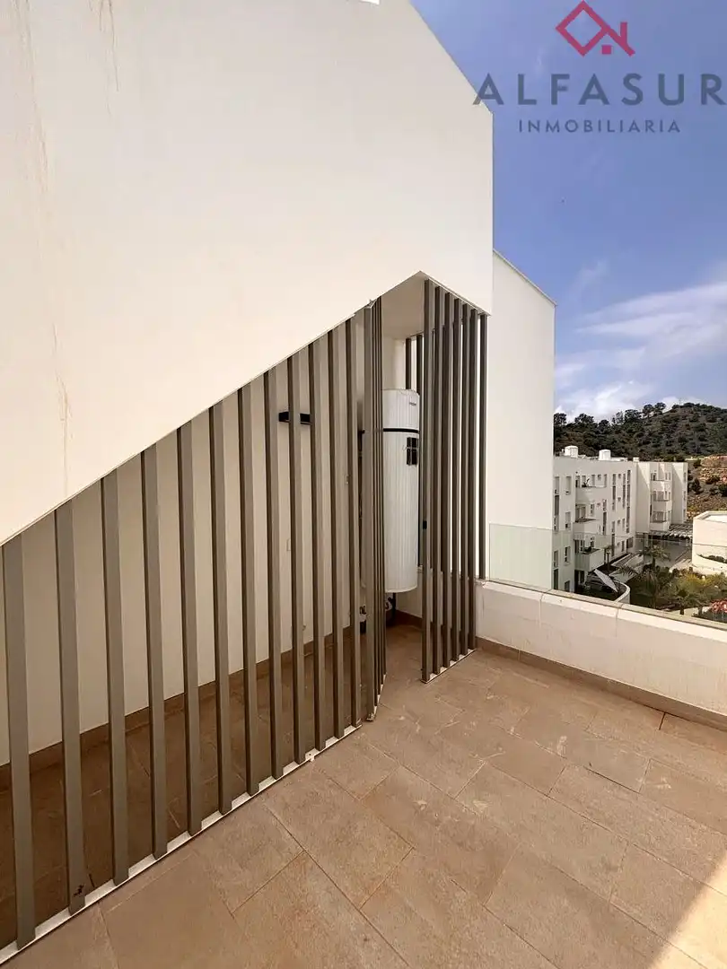 Terraza de Ático de alquiler en Málaga con Aire acondicionado, Calefacción y Terraza