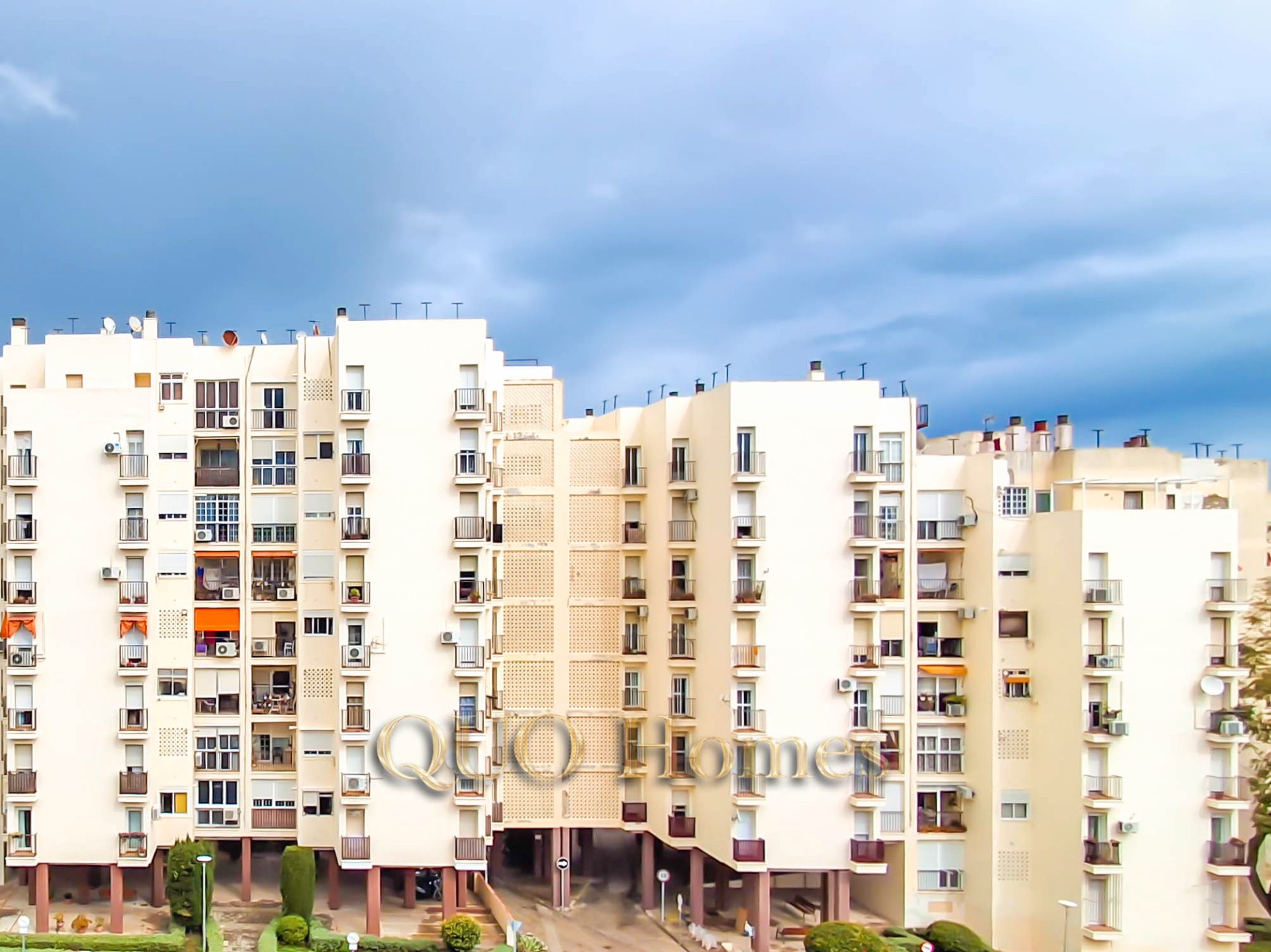 Exterior view of Flat for sale in Jerez de la Frontera  with Air Conditioner and Balcony