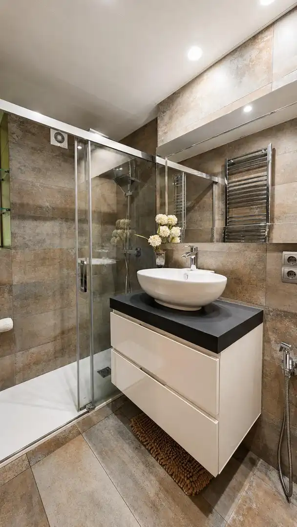 Baño de Piso de alquiler en Cerdanyola del Vallès con Calefacción, Amueblado y Balcón