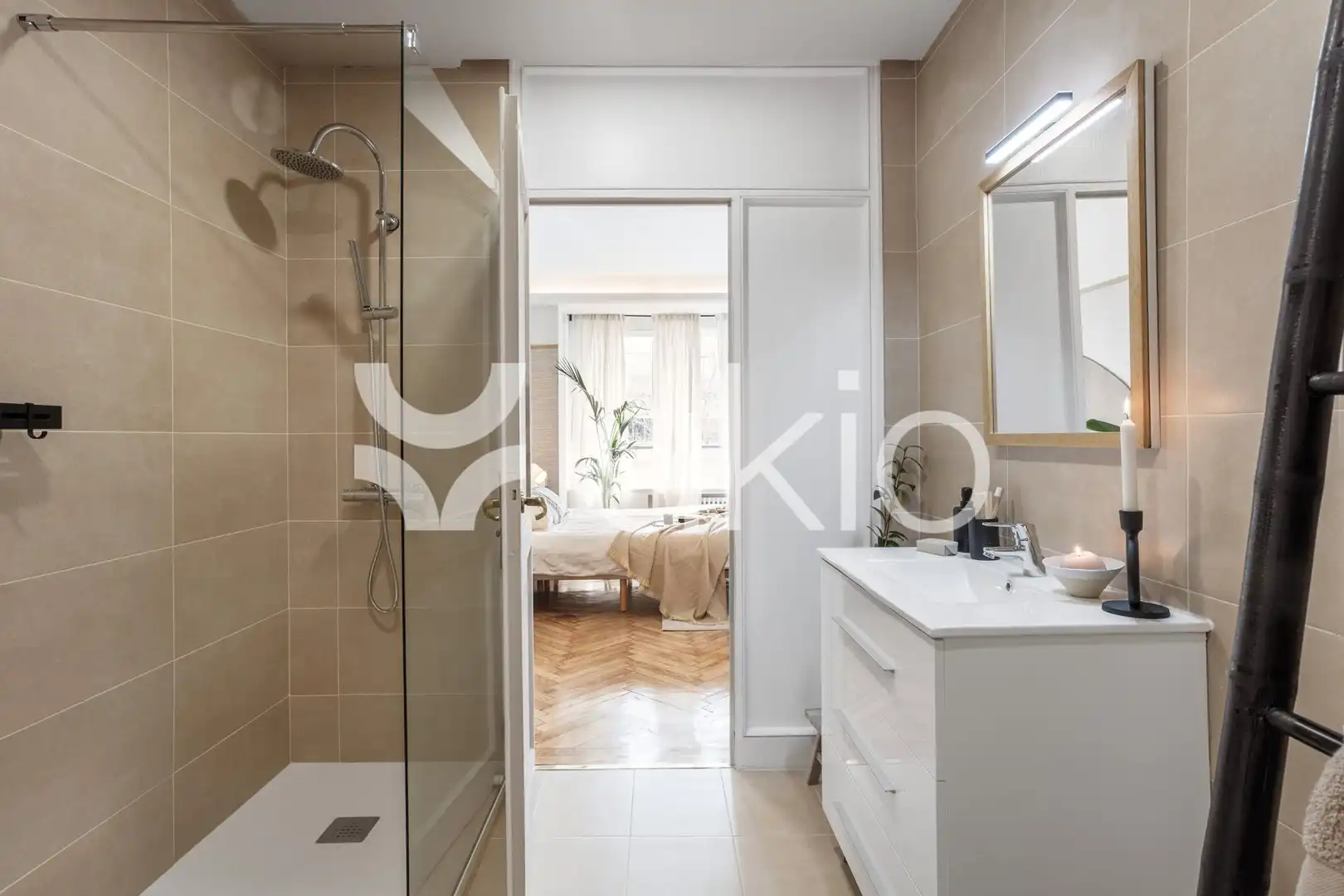 Bedroom of Apartments for rent in Madrid  with Air Conditioner, Heating and Terrace