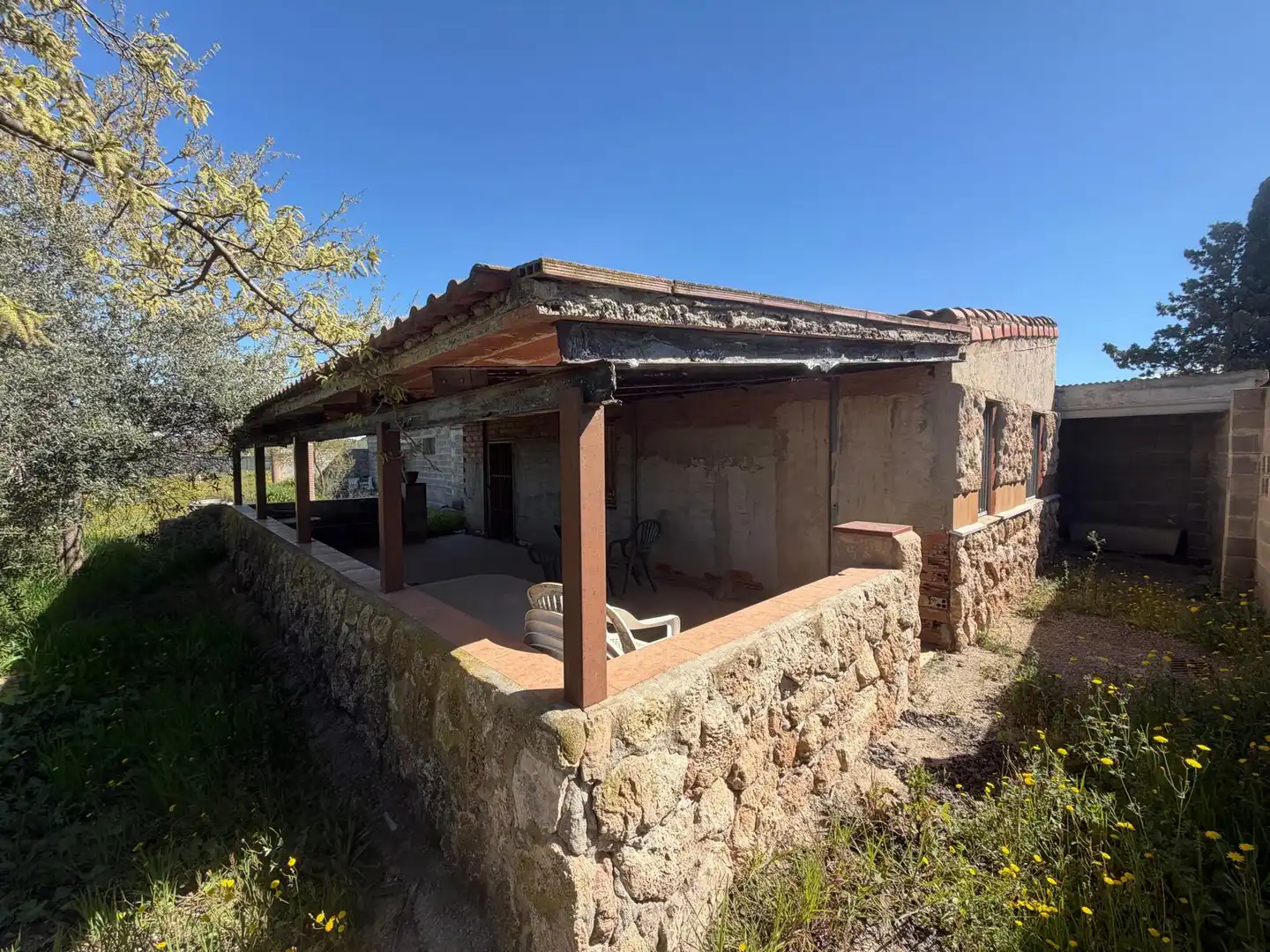 Vista exterior de Casa o xalet en venda en Alcoletge