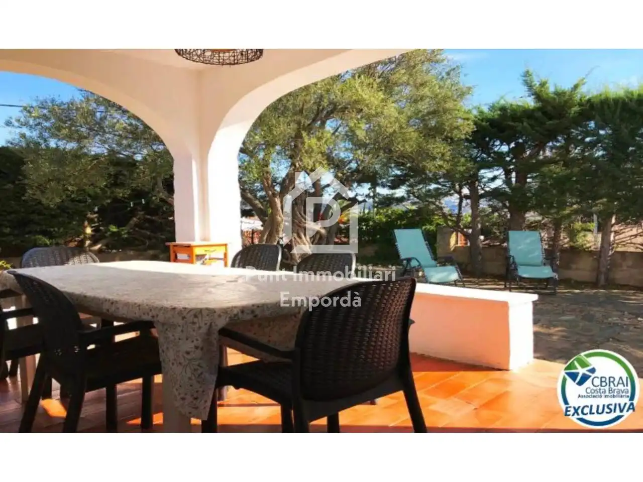Terraza de Casa o chalet en venta en Roses con Aire acondicionado, Terraza y Piscina