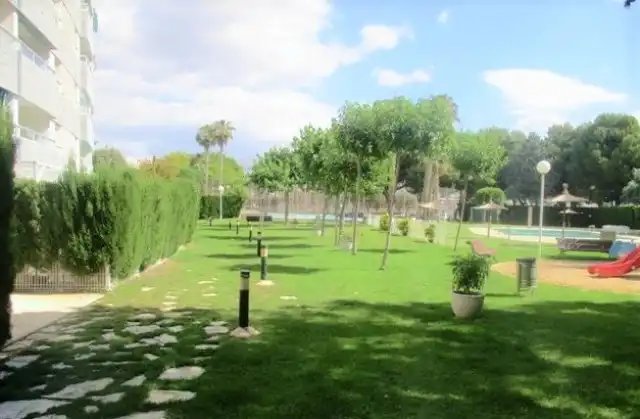 Garten von Wohnungen zur Miete in El Campello mit Klimaanlage, Heizung und Terrasse