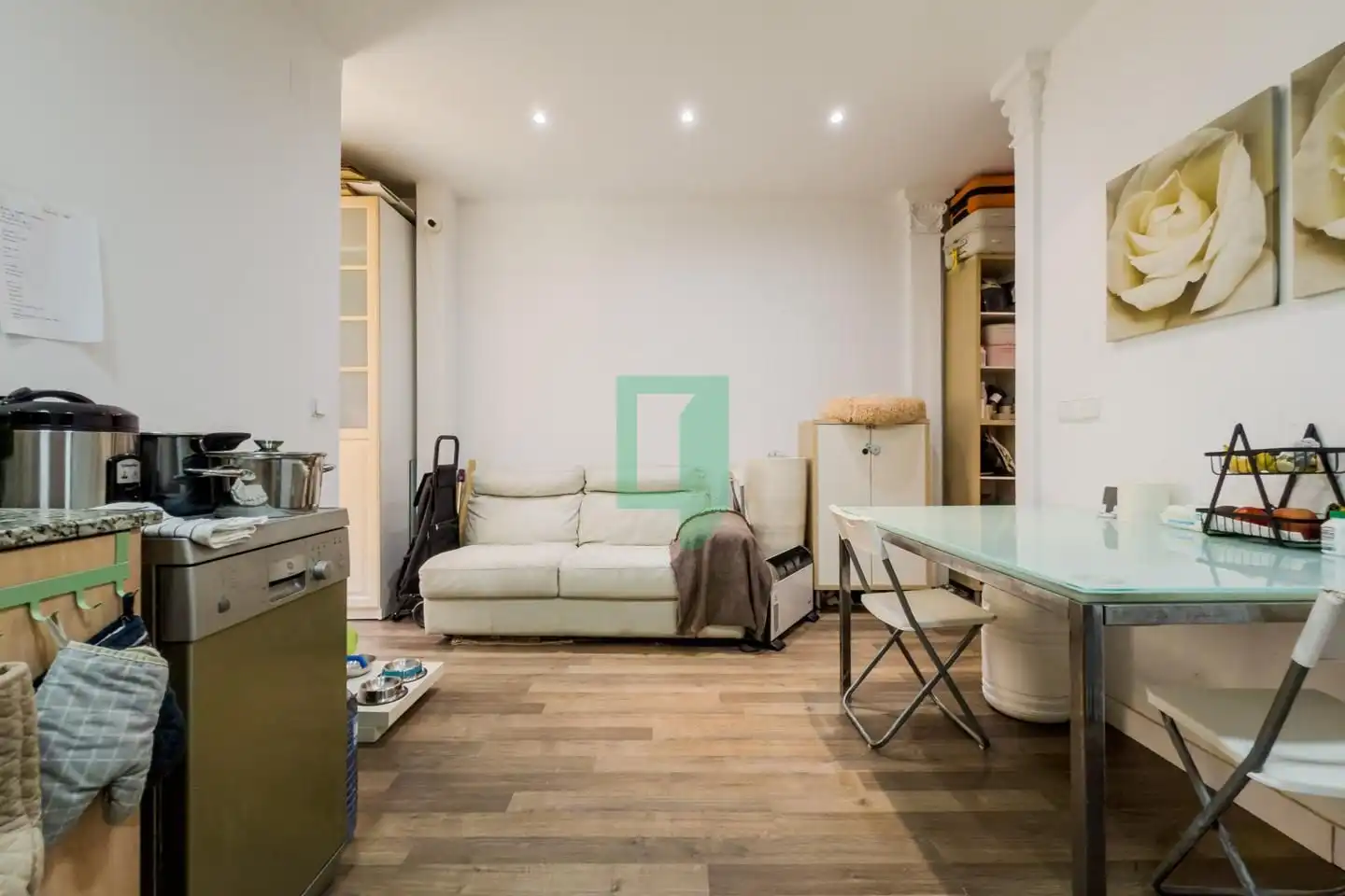 Living room of Ground floor for sale in Badalona