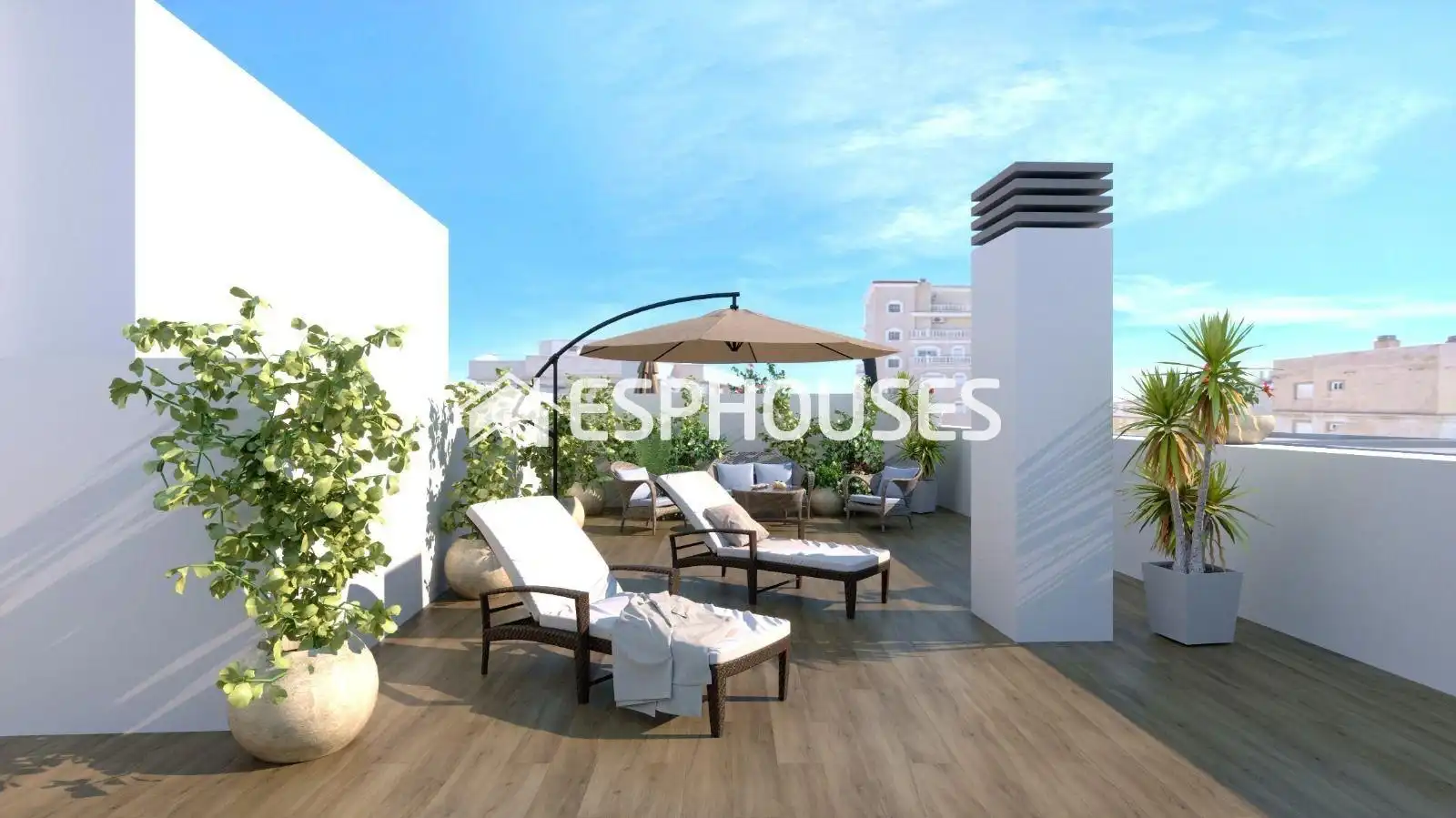 Penthouse mit Terrasse zum Verkauf in Centro, imagen 14