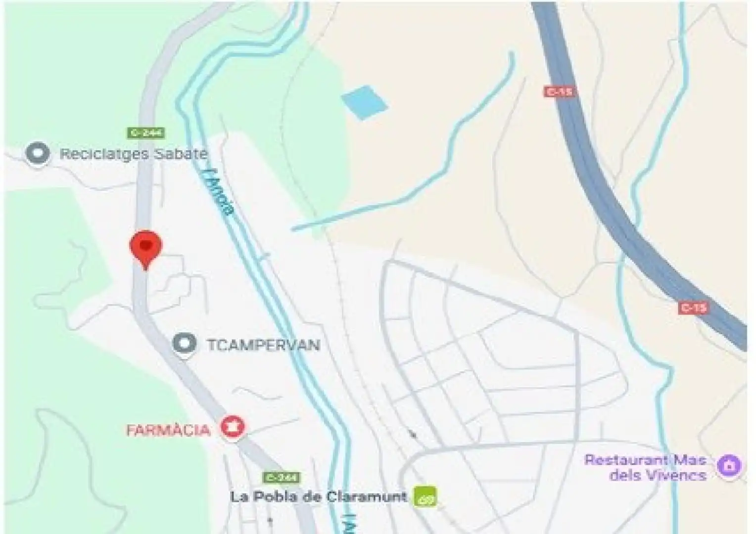 Außenansicht von Country house zum Verkauf in La Pobla de Claramunt
