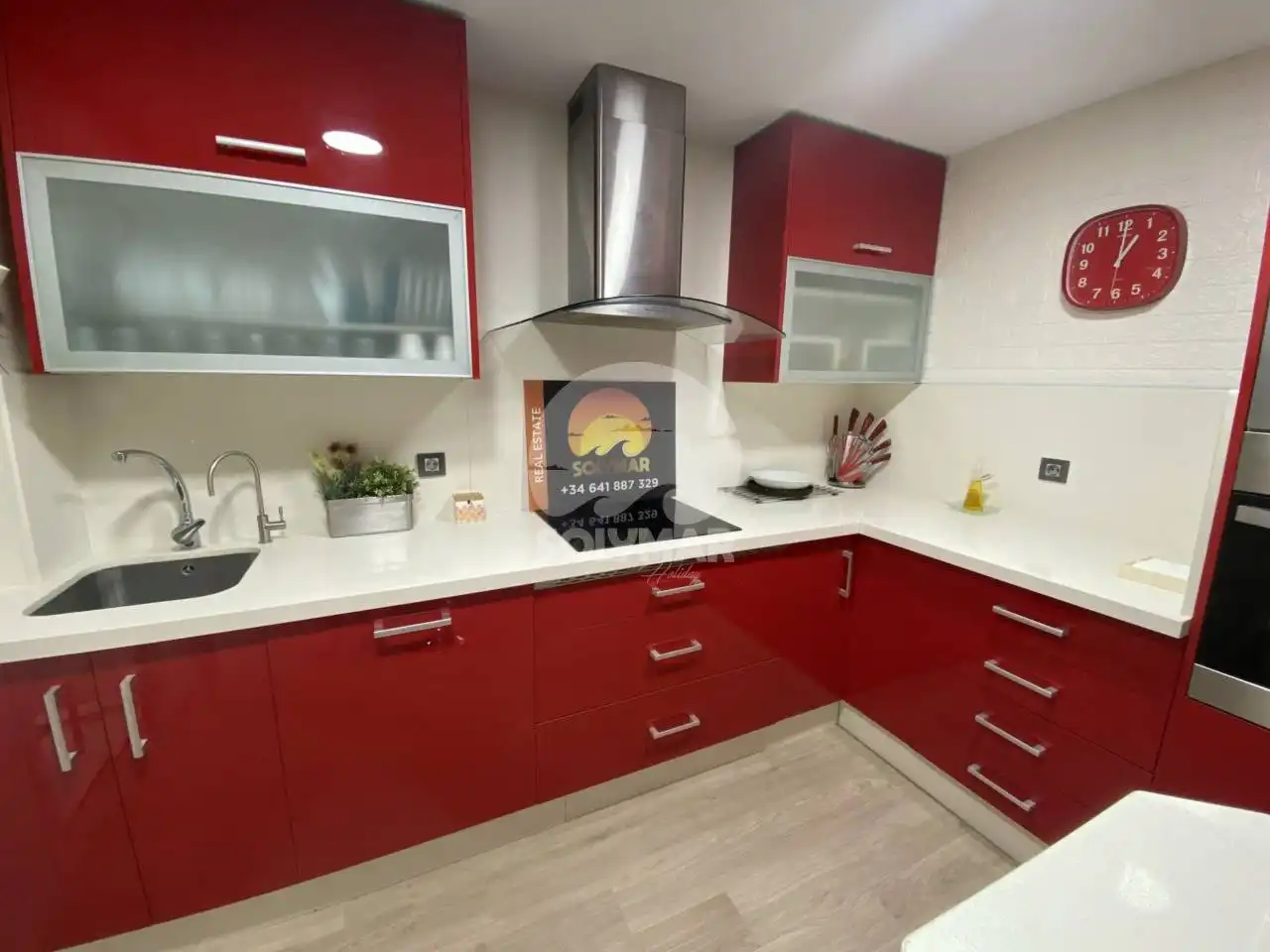 Kitchen of Flat for sale in Vélez-Málaga  with Air Conditioner, Heating and Terrace