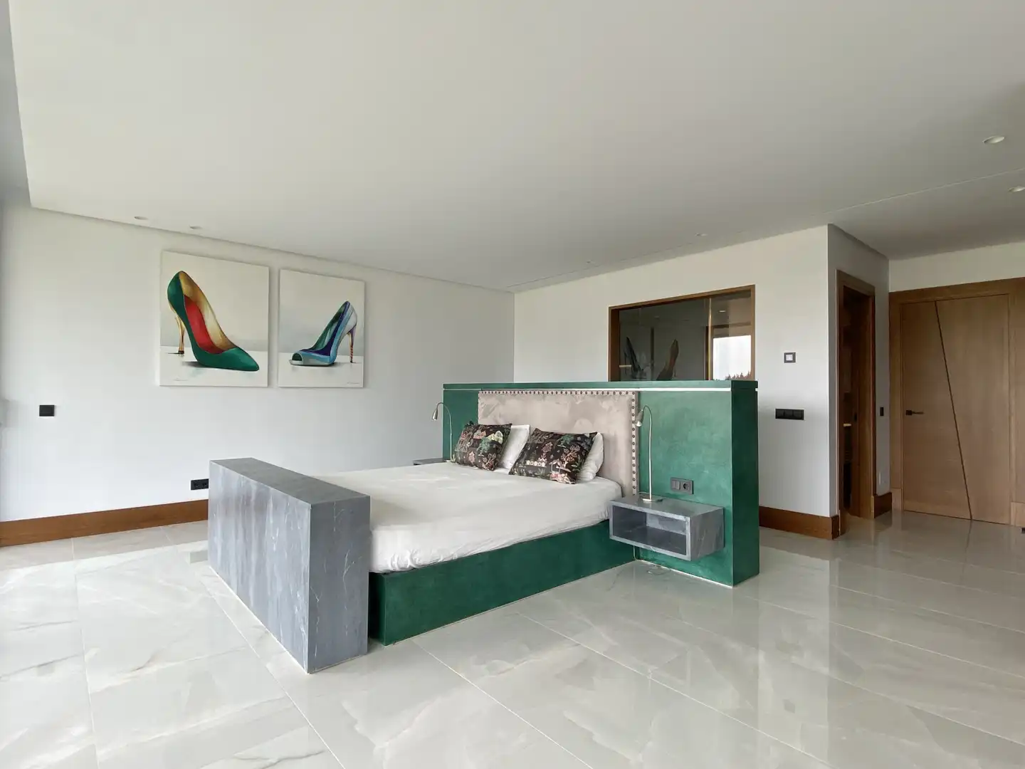 Bedroom of Houses for sale in San Roque  with Air Conditioner, Heating and Private garden