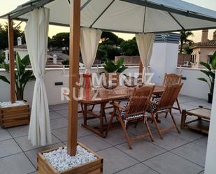 Terrace of Attic to rent in El Puerto de Santa María  with Air Conditioner, Terrace and Community pool