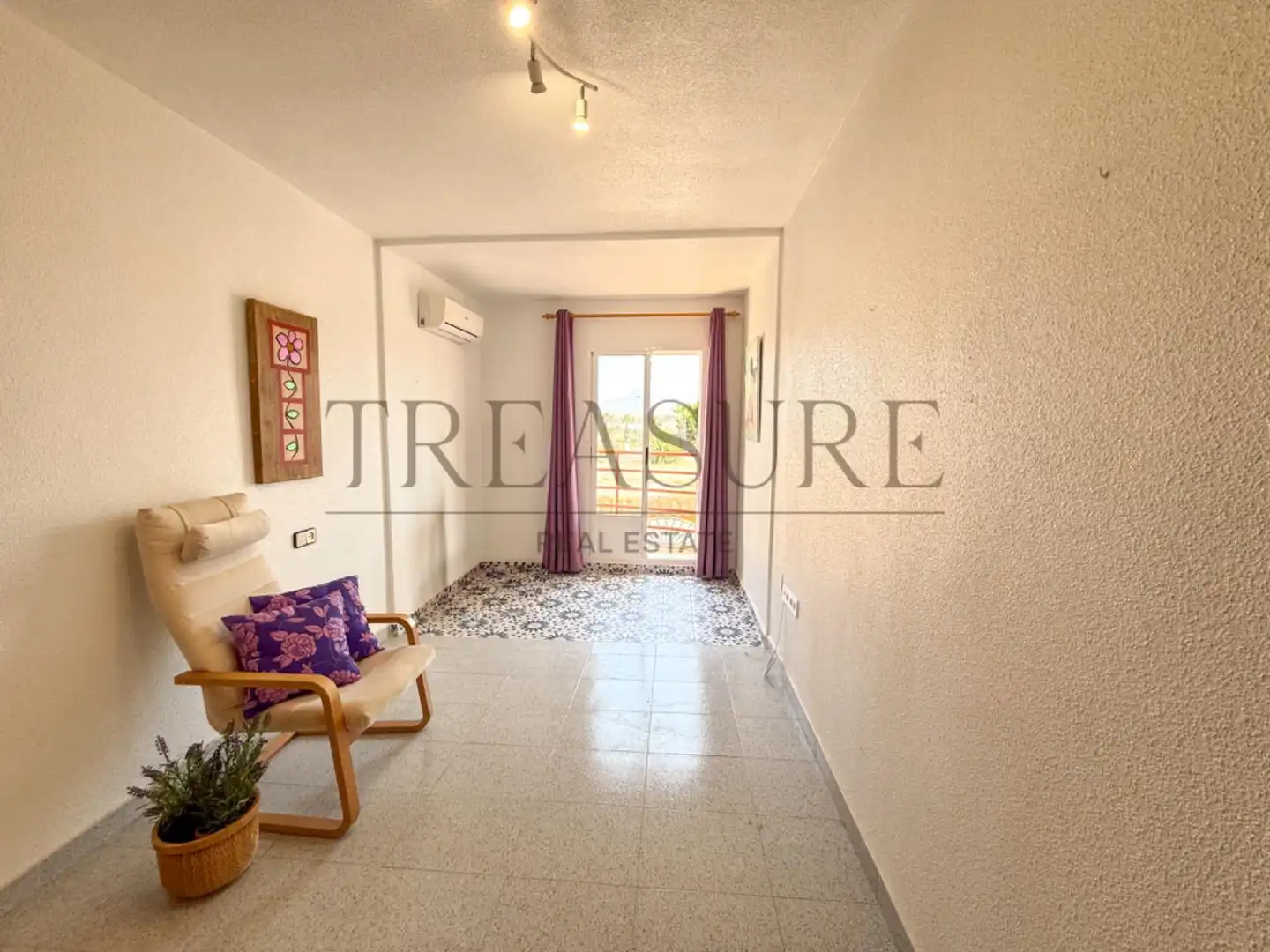 Habitación de Casa adosada en venta en Mazarrón con Aire acondicionado, Calefacción y Terraza