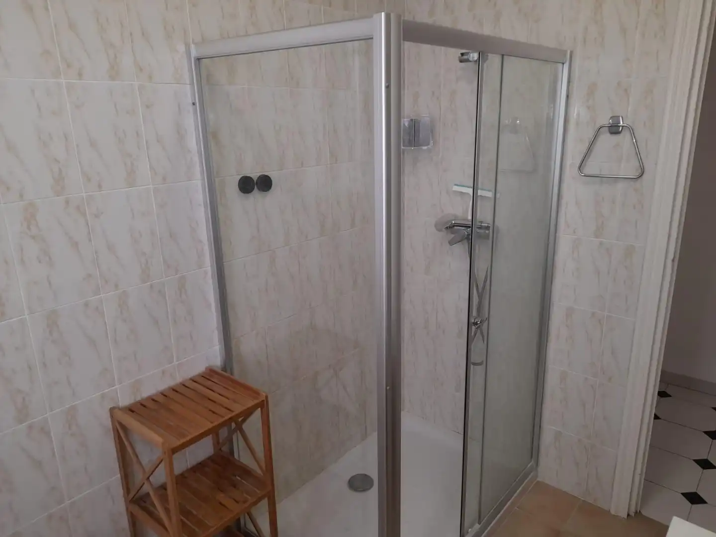 Badezimmer von Wohnung zur Miete in Valencia mit Klimaanlage, Möbliert und Balkon