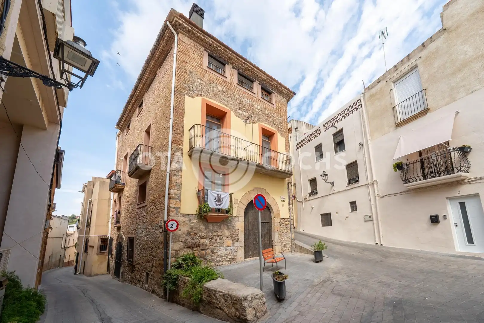 Exterior view of Flat for sale in Castellvell del Camp  with Air Conditioner and Heating