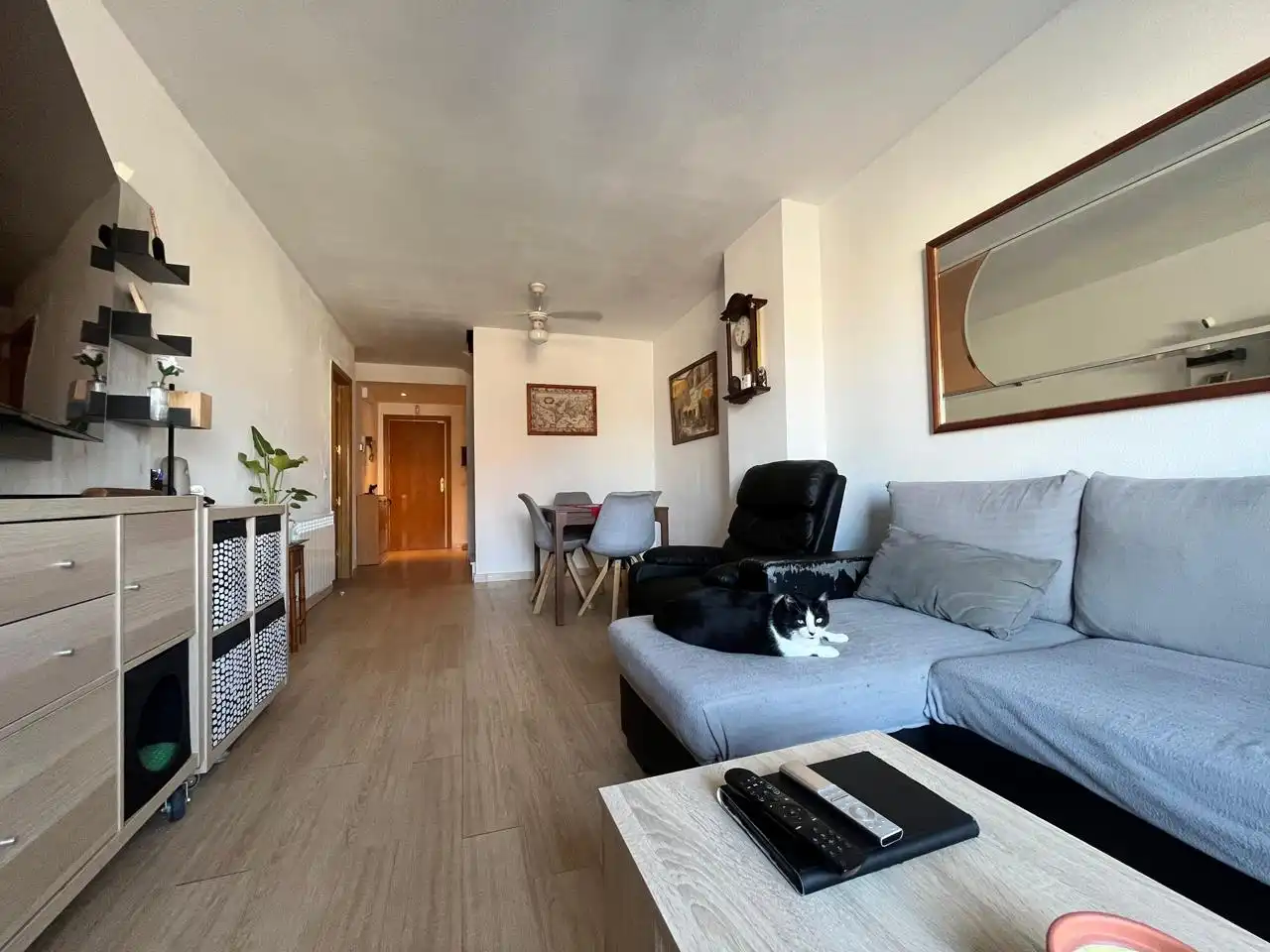 Sala de estar de Piso en venta en El Casar con Calefacción, Terraza y Balcón
