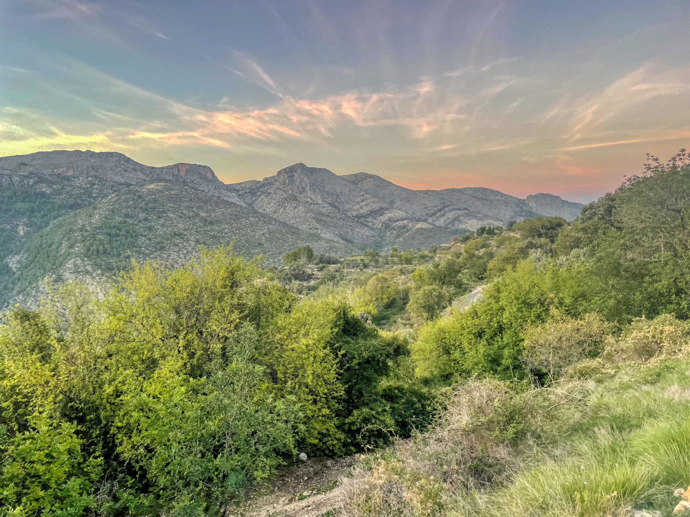 Vista exterior de Residencial en venda en La Vall de Laguar