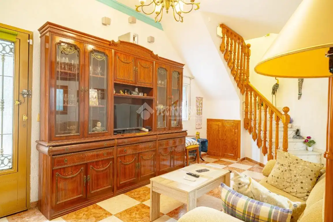 Sala de estar de Casa adosada en venta en Motril con Terraza