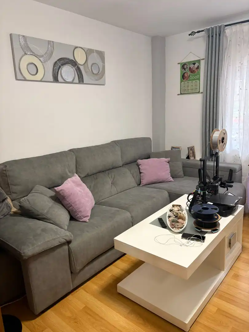 Sala d'estar de Pis en venda en Arganda del Rey amb Aire condicionat, Calefacció i Parquet