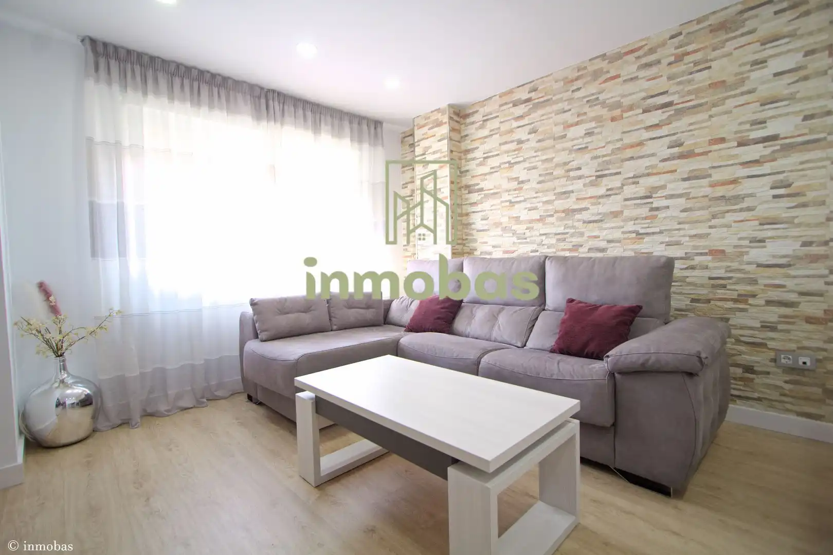 Wohnzimmer von Dachboden zum Verkauf in Badajoz mit Klimaanlage, Terrasse und Abstellraum