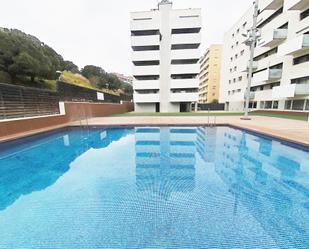 Swimming pool of Flat for sale in Mataró  with Air Conditioner, Heating and Private garden