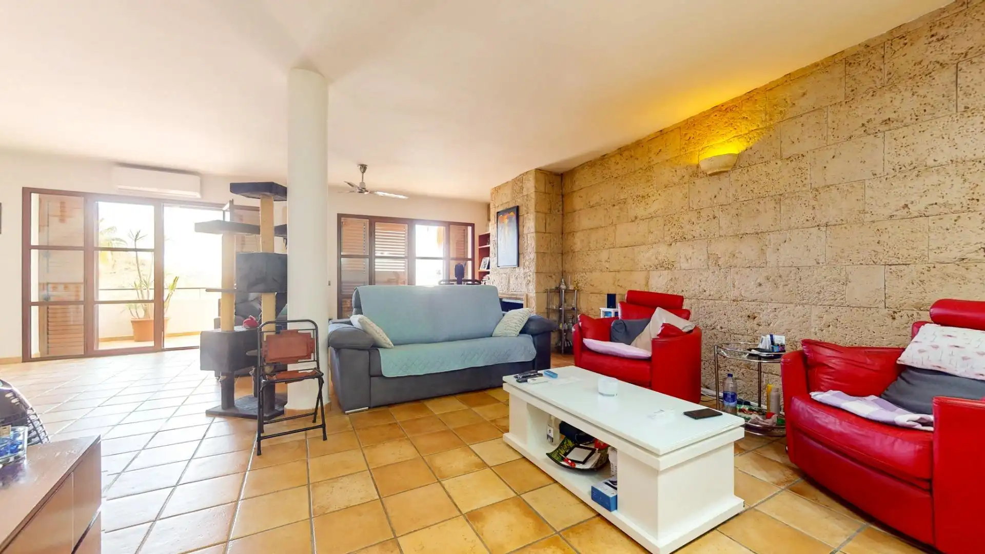Sala de estar de Casa o chalet en venta en Mojácar con Calefacción, Jardín privado y Terraza