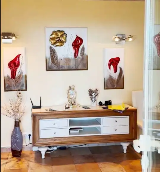 Sala de estar de Casa o chalet en venta en Calpe / Calp con Aire acondicionado, Calefacción y Jardín privado