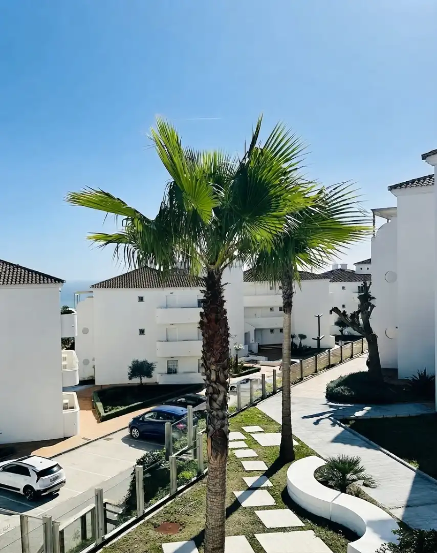Exterior view of Flat for sale in Manilva  with Air Conditioner, Heating and Terrace