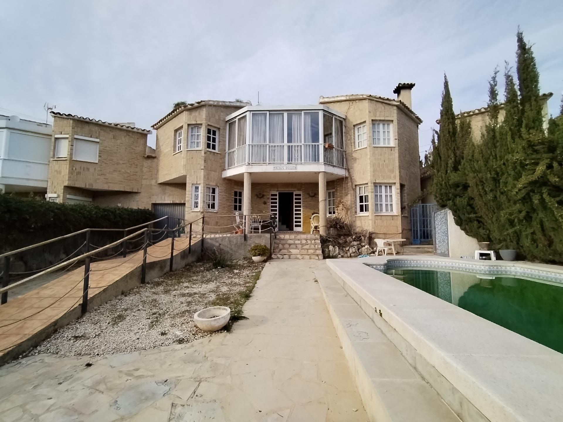 Exterior view of House or chalet for sale in Benidorm  with Heating, Private garden and Terrace