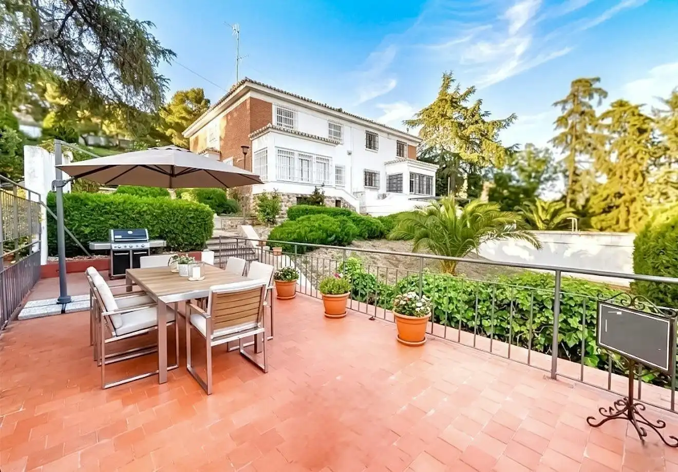 Terraza de Casa o chalet en venta en Puertollano con Aire acondicionado, Calefacción y Jardín privado