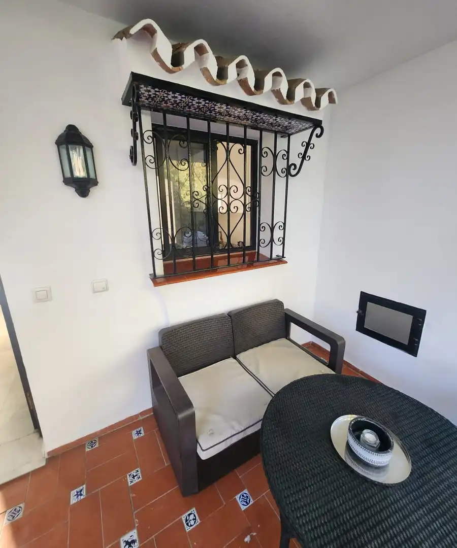 Terraza de Ático de alquiler en Estepona con Aire acondicionado, Amueblado y Se aceptan mascotas